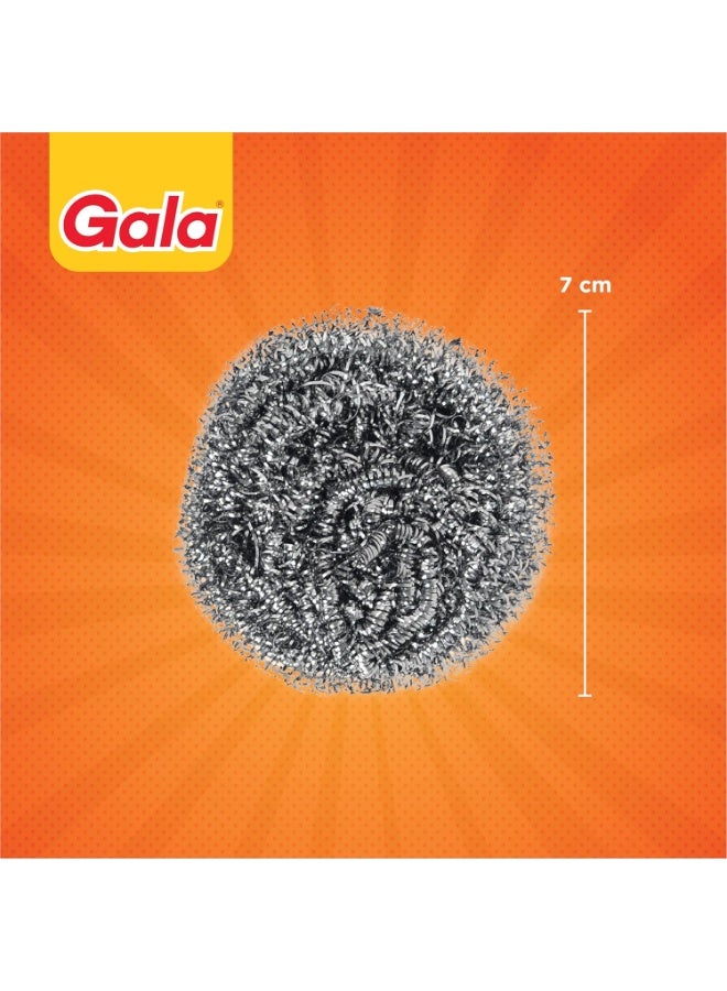 Gala Steel Scrubber Combo Set (Pack of 6) - Image 2
